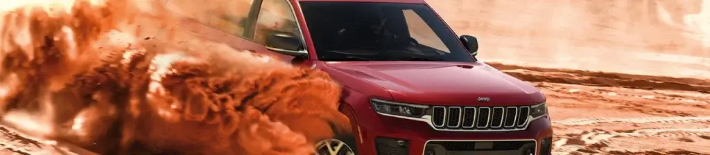 2023 Red jeep grand cherokee