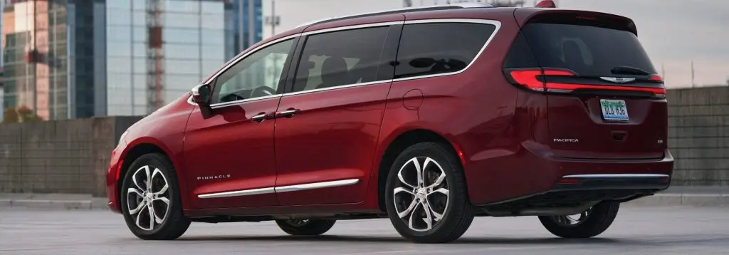 Red 2023 Chrysler Pacifica