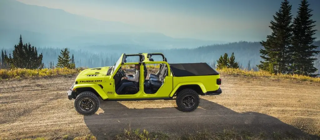 2023 Jeep Gladiator open air green or neon yellow