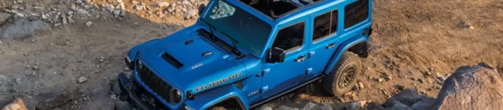 Blue 2024 Jeep Wrangler rubicon