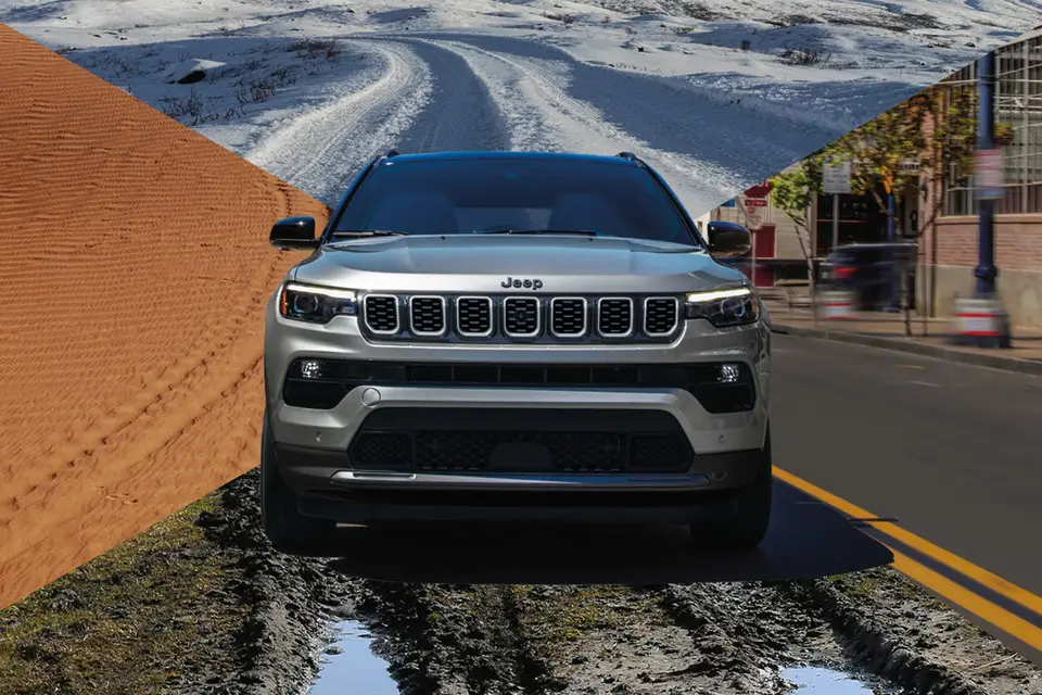 2024 Jeep Compass silver