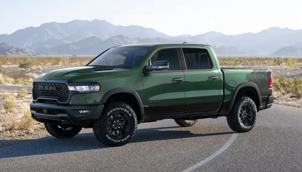 2026 Ram 1500 Green Rebel